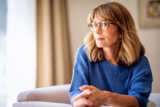 Frau im Beratungsgespräch