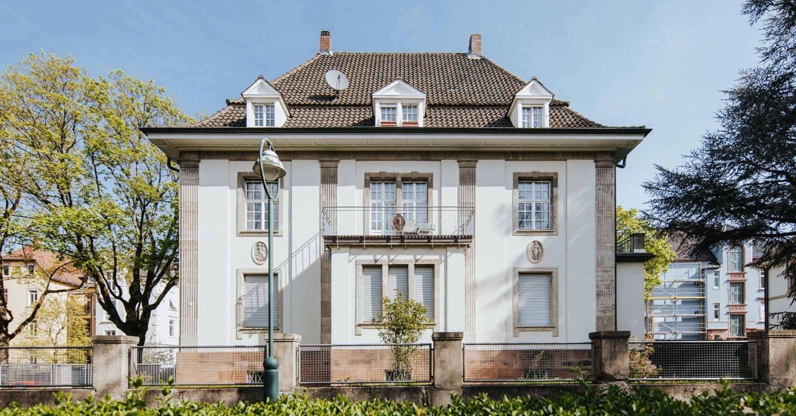Haus mit Garten zum Beginn des Ruhestands